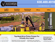 Tablet Screenshot of blackhawkco.com